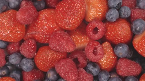 Frutas rojas saludables