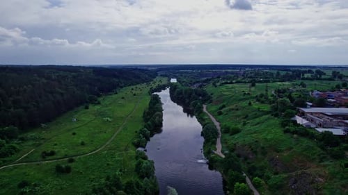 Large and Beautiful River