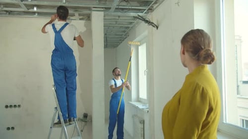 Apartment Renovation with Tradesmen and Supervisor