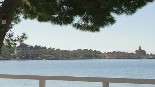 Blick aufs Meer in Kroatien