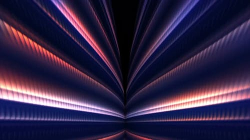 Dynamic Light Rays Tunnel Motion Graphic Loop
