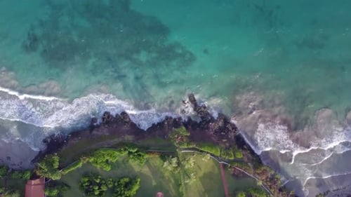 Martinique Island and Beach Aerial View in Caribbean Islands