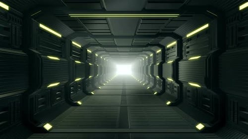 Black Corridor 4k