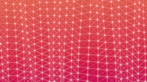 Abstract Geometric Network Animated Background