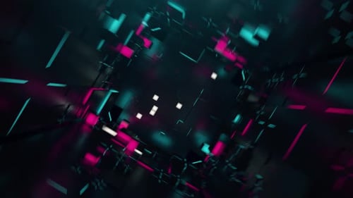 Futuristic Digital Global Technology Business Title Animation