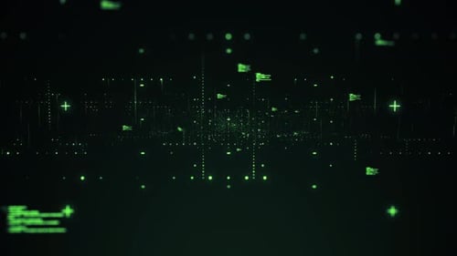 Data Floating in Digital Space
