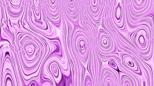 Hypnotic Fluid Purple Lines Abstract Background Loop