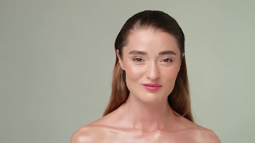 Beautiful Woman Smiling at the Camera