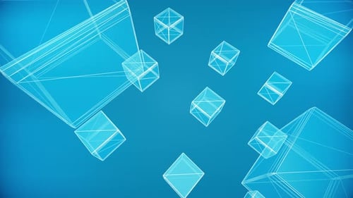 Corporate Cubes Looped 4K