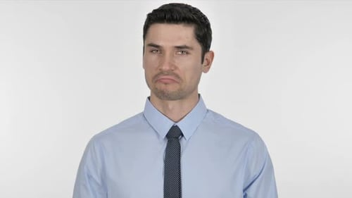 Aucun homme d'affaires ne secoue la tête pour rejeter le dégoût