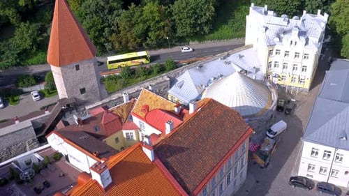 Tallinn Old Town. Capital of Estonia
