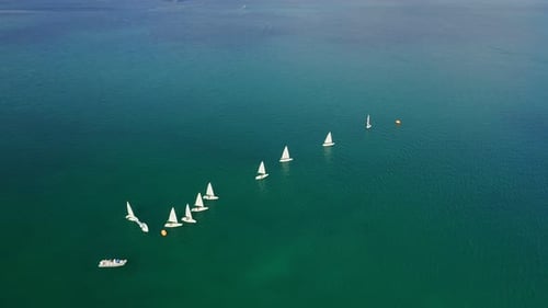 Sea And Sails Aerial