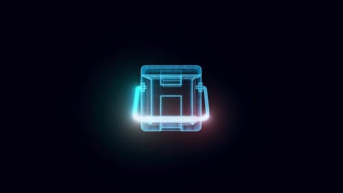 Portable Refrigerator Hologram Hd