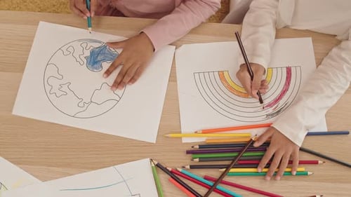 Imágenes para colorear del arcoíris