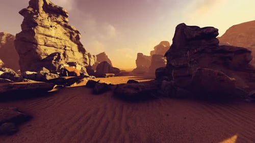 Rocas en el desierto