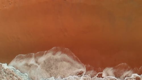 Leerer Meerblick von oben