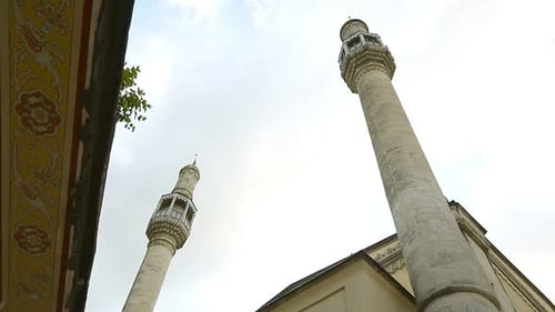 Istanbul Ottoman Grand Kasimpasa Mosque Timelapse