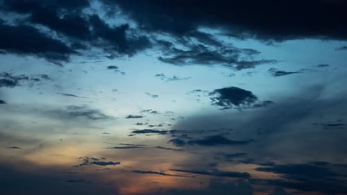 Golden Sunrise Time-Lapse with Dramatic Clouds