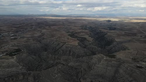 Panorama of Ulubey Canyon