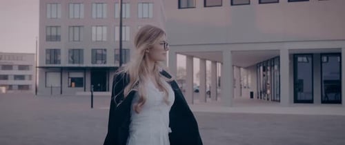 Secretary Woman with Glasses