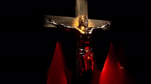 Crucifix with Jesus and Nazareno