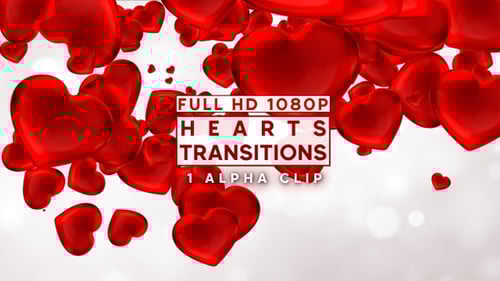 Elegant Wedding Title Opener with Heart Transition