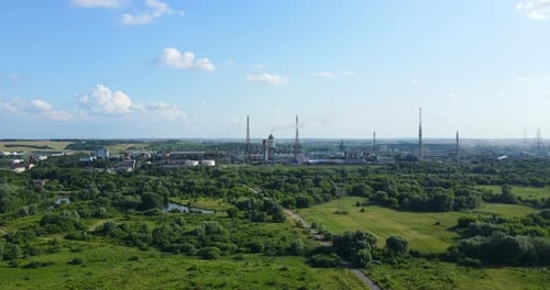 Territory Of Largescale Industrial Production Of The Chemical Industry