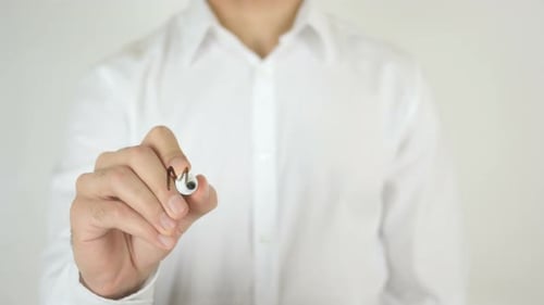 Writing Marketing on Glass