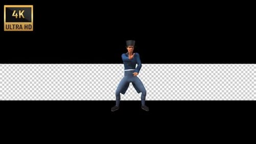 Vintage Man Dance 4 - Halloween Concept