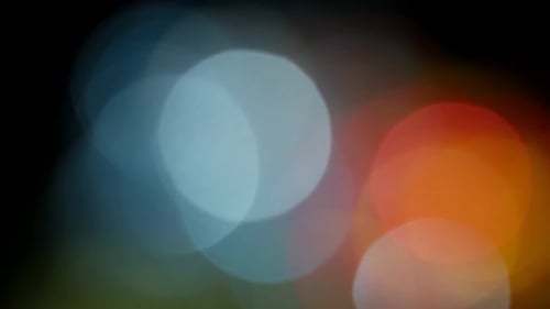 Abstract Colorful Bokeh Lights Background