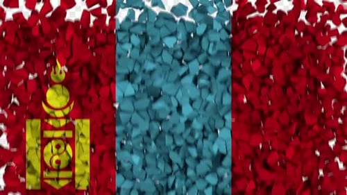 Dynamic 3D Shattering Surface Reveal