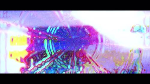 Vibrant Glitch Abstract Noise Motion Background