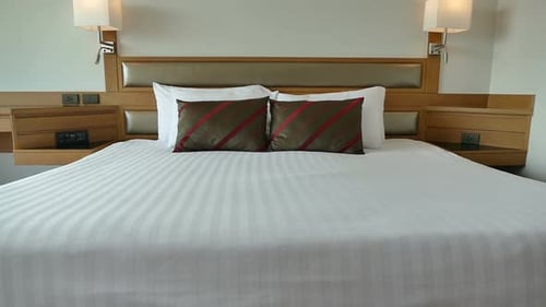 Clean and Cozy Bedroom Interior Design