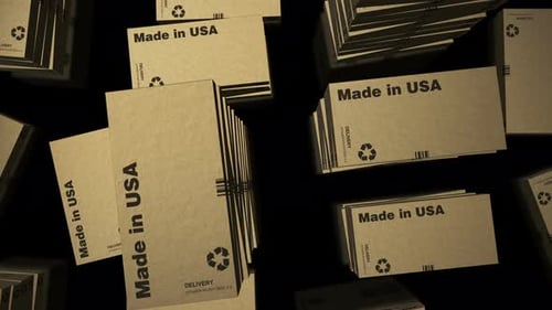 Made in USA box pack loop