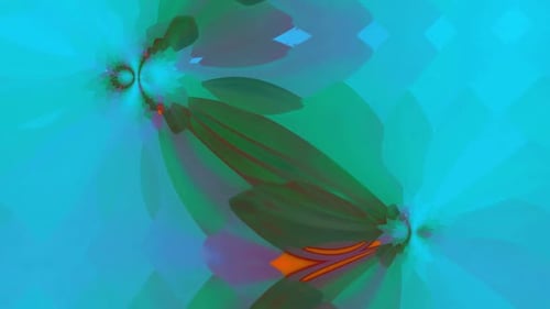 Dynamic Abstract Fluid Organic Shapes Morphing Animation