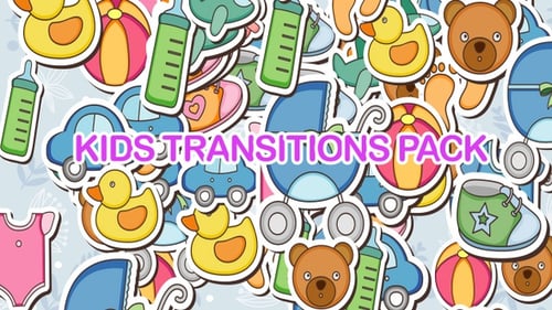 Animated Baby Stickers Transition Reveals