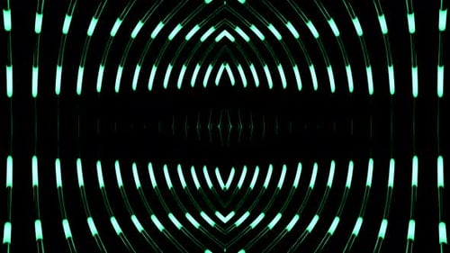 Neonfarbenes Futuristisches Muster mit beweglichen Linien