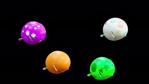 65 Easter Day Eggs Dancing 4K