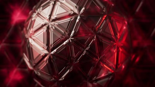 Geometria abstrata em forma de triângulo