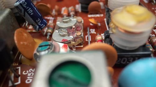Vintager Ghettoblaster Circuit Board