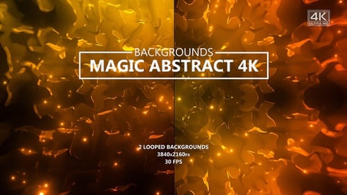 Magische abstrakte Gold-