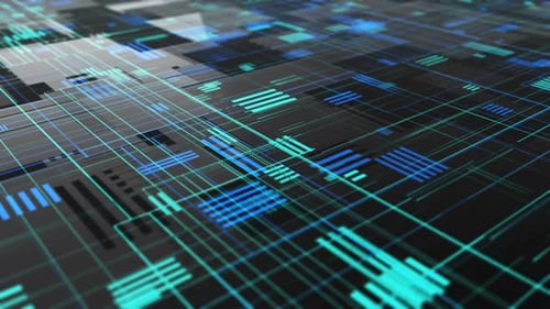 Abstract high tech digital technology background