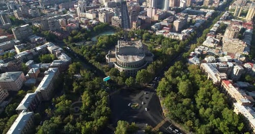 The city of Yerevan, Armenia