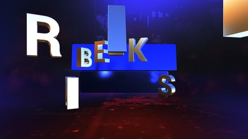 Breaking News Broadcast Intro with 3D Metallic Text