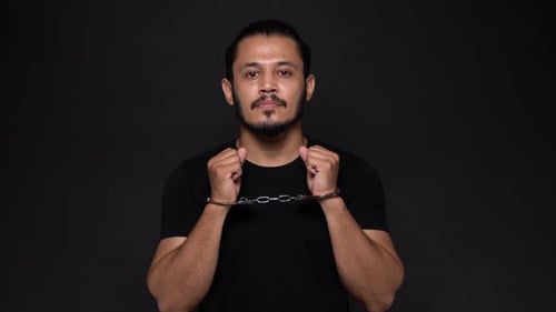 Guilty Indian man in prison