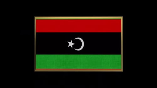 Libya 3D Flag