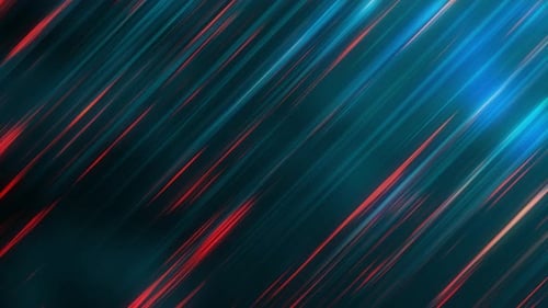 Dynamic Abstract Light Streaks Background Animation