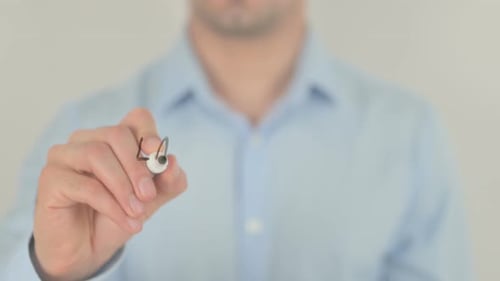 Letzte Chance, Schreiben auf transparentem Bildschirm