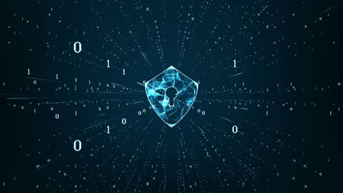 Technology Security Concept.