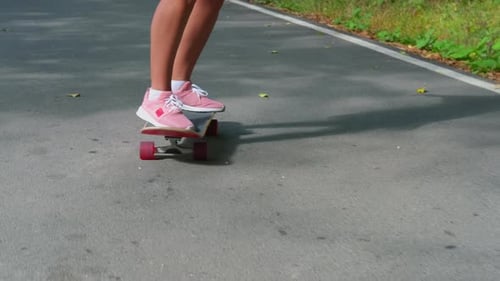 Active Outdoor Leisure with Skateboarding